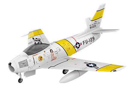 HSDJETS S-EDF120mm HF-86 Yellow ribbon Colors